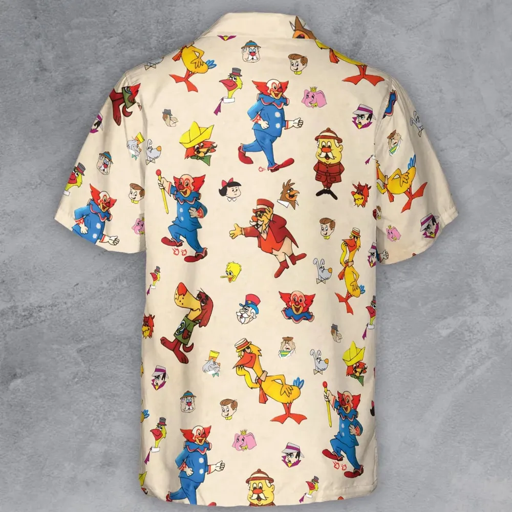 Bozo The Clown And Friends Button Down Shirt - 3