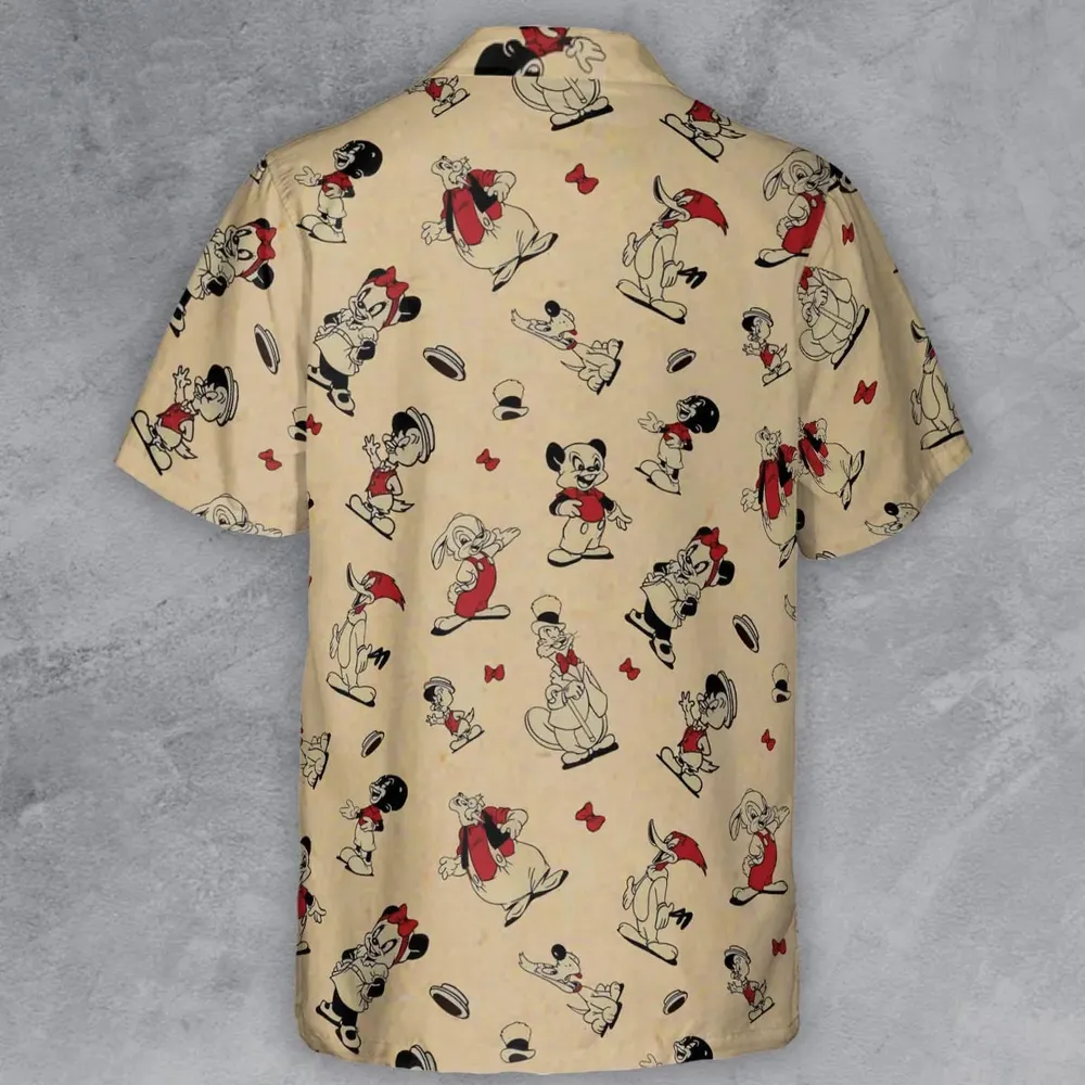 Walter Lantz's Famous Movie Characters Button Down Shirt - 3