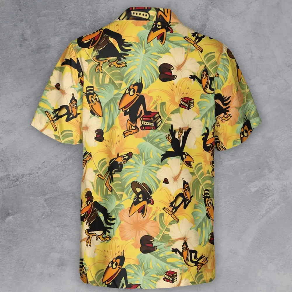 Bird Of A Feather Heckle And Jeckle Button Down Shirt - 3