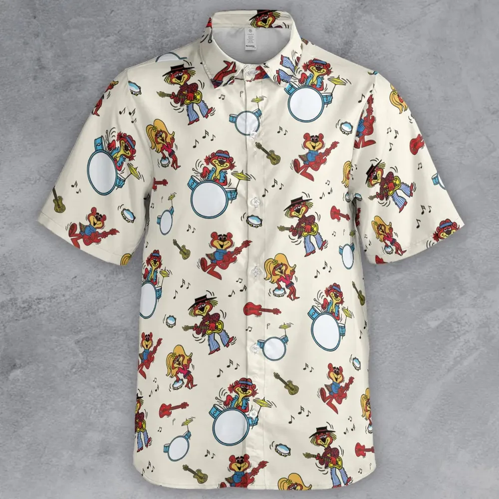 Cartoon band The Sugar Bears Button Down Shirt - 2