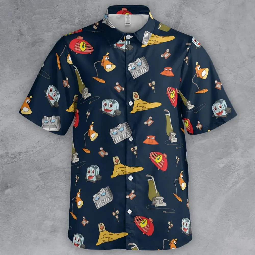 Brave Little Appliances The Brave Little Toaster Button Down Shirt - 2