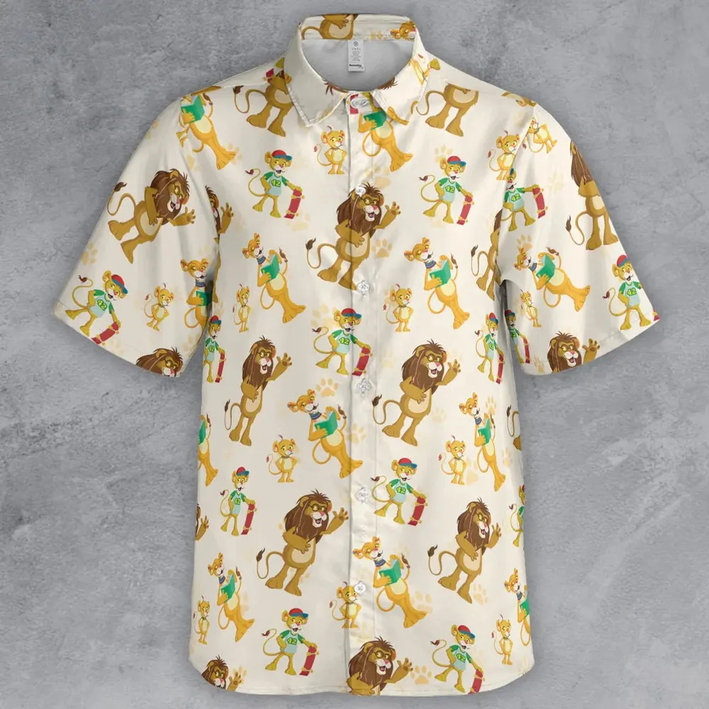 Between The Lions Characters Button Down Shirt - 2