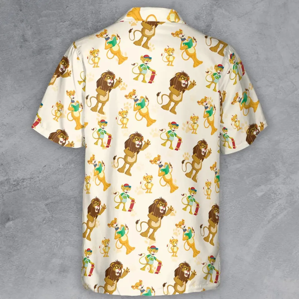 Between The Lions Characters Button Down Shirt - 3