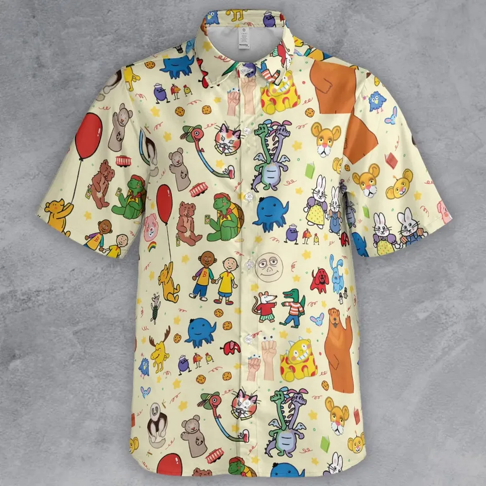 Nostalgia Train Button Down Shirt - 2