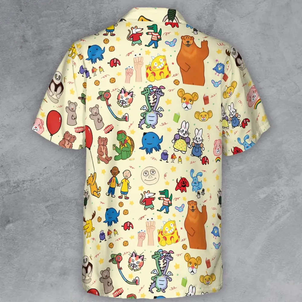 Nostalgia Train Button Down Shirt - 3