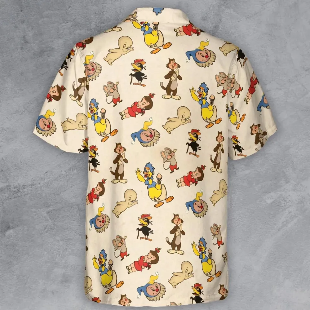 Harvey TV Stars Cartoon Characters Button Down Shirt - 3