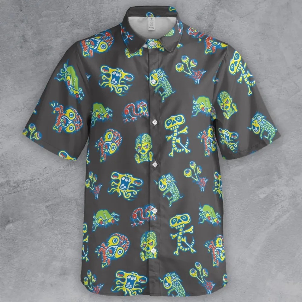 How To Use Monster Tatoos Button Down Shirt - 2