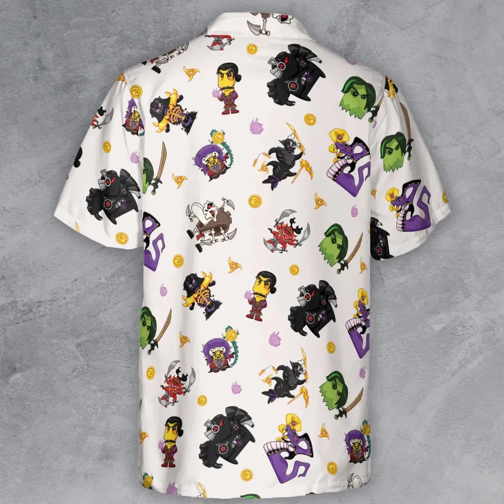 Ninjago Villains Button Down Shirt - 3