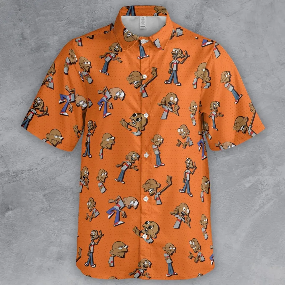 Gandhi On Repeat Clone High Button Down Shirt - 2