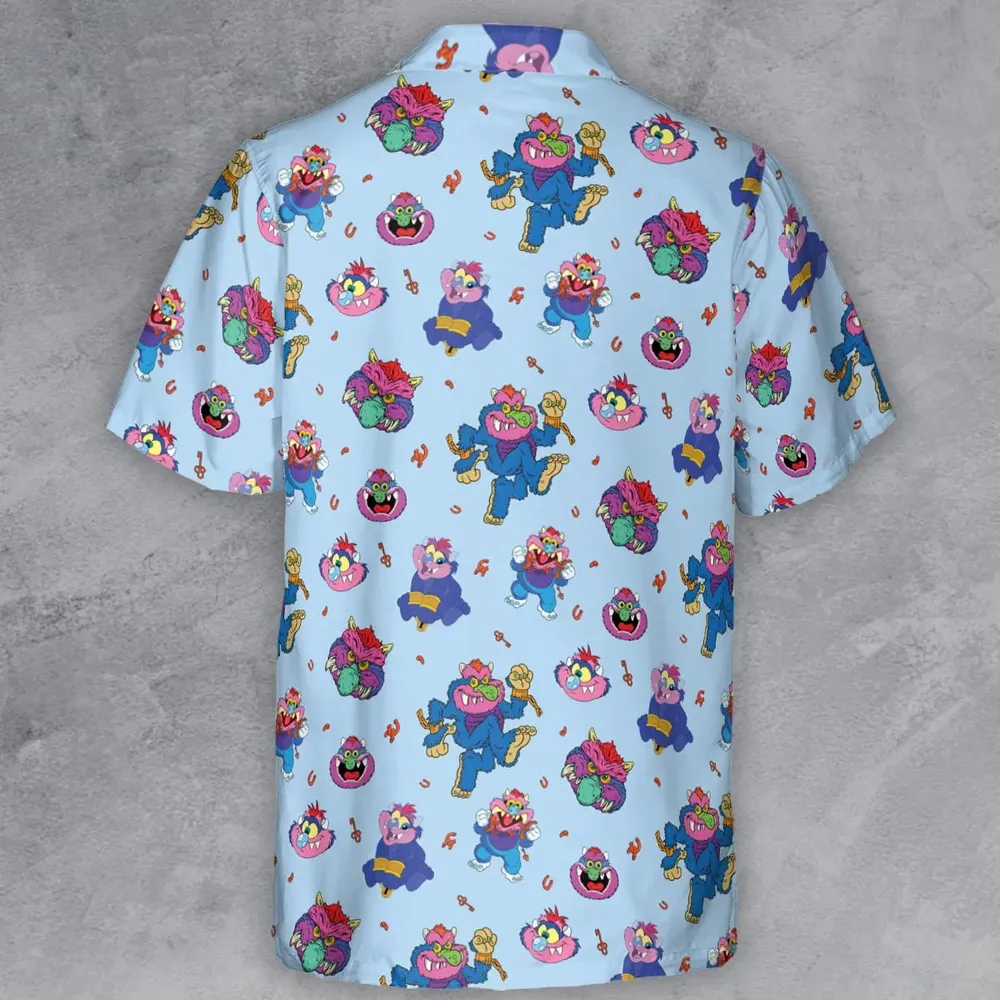 Blue Monster My Pet Monster Button Down Shirt - 3