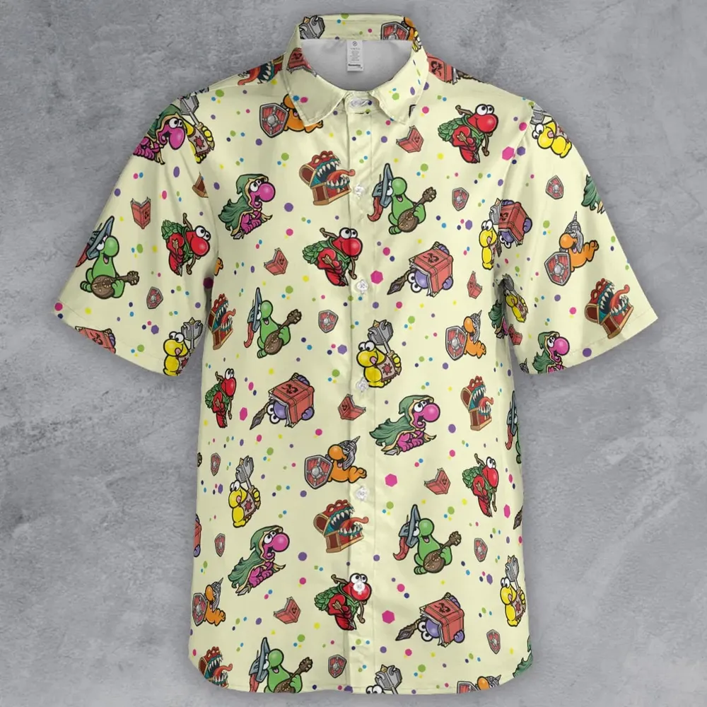 Nerd Candy DnD Button Down Shirt - 2
