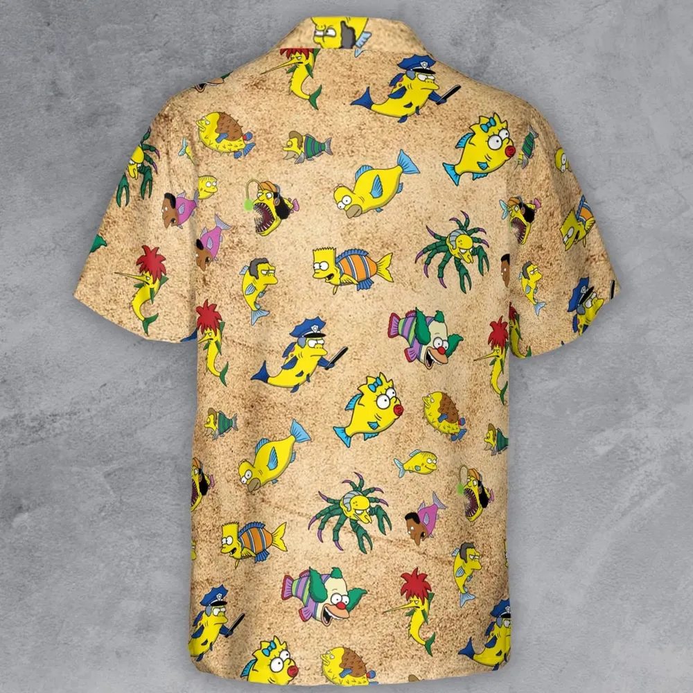 Shrimpsons The Simpsons Button Down Shirt - 3