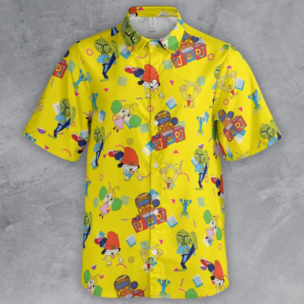 Parappa and Friends Button Down Shirt - 2
