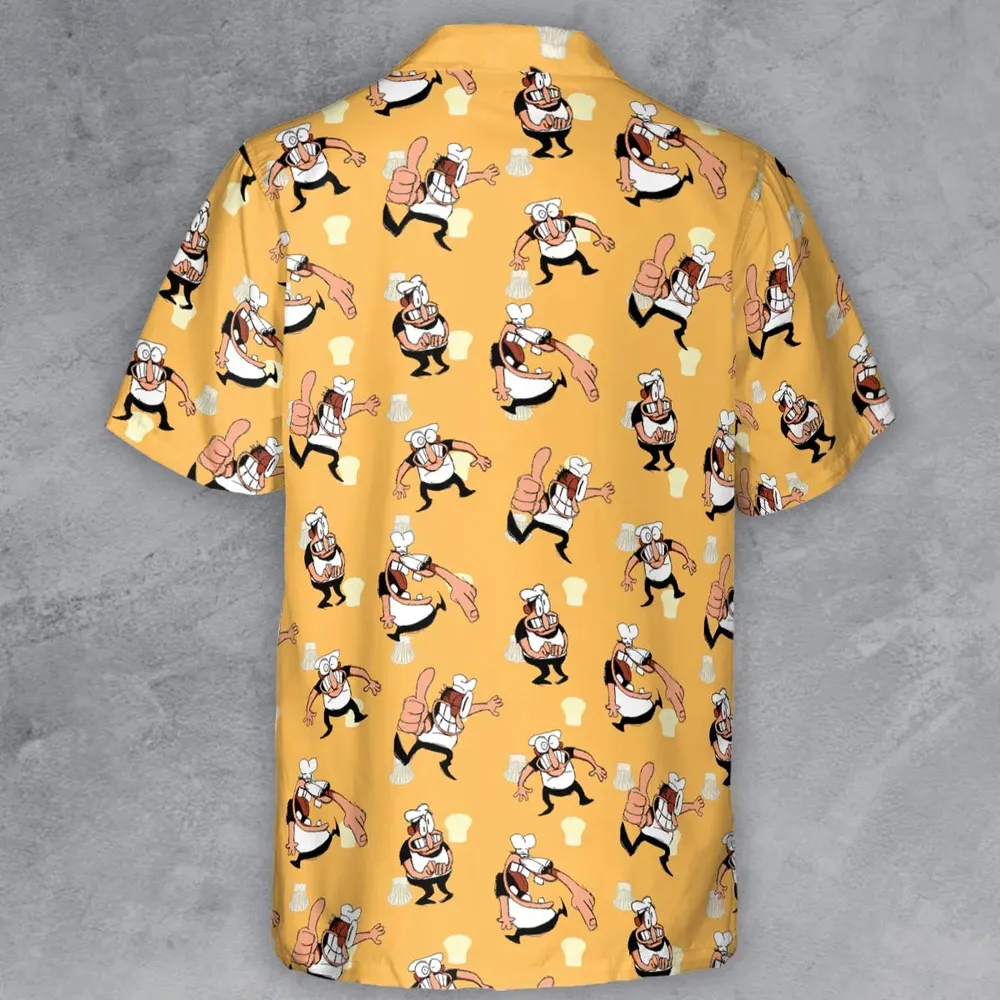 Peppino Sprites Pizza Tower Button Down Shirt - 3