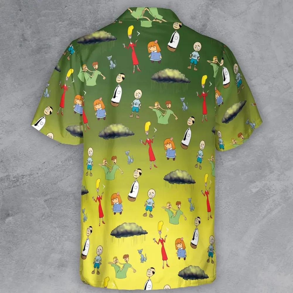 The Oblongs Retro TV Show Button Down Shirt - 3