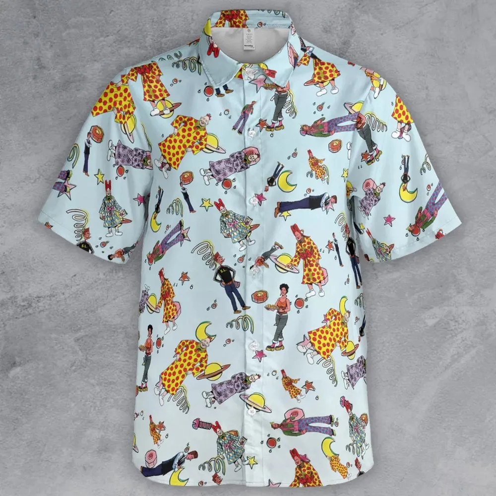 Zippy The Pinhead Characters Button Down Shirt - 2
