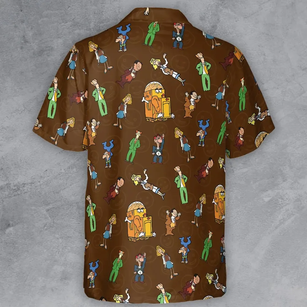 Grins and Smiles And Giggles And Laugh Button Down Shirt - 3