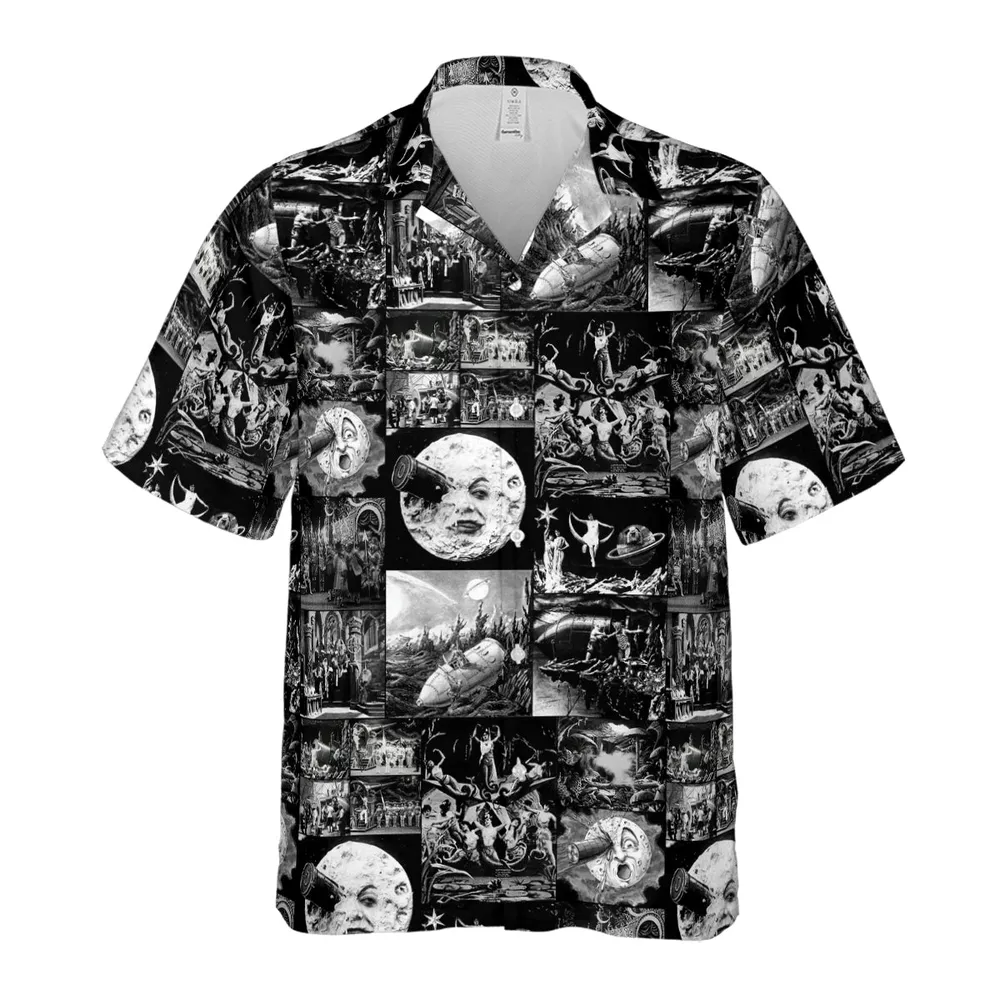 Le Voyage Dans La Lune 1902 Hawaiian Shirt - 2