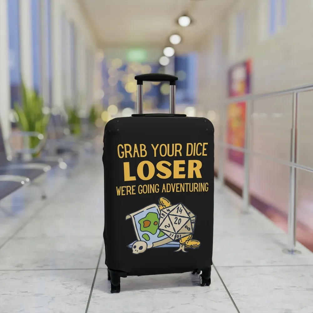 Grab Your Dice Loser Luggage Cover - 2