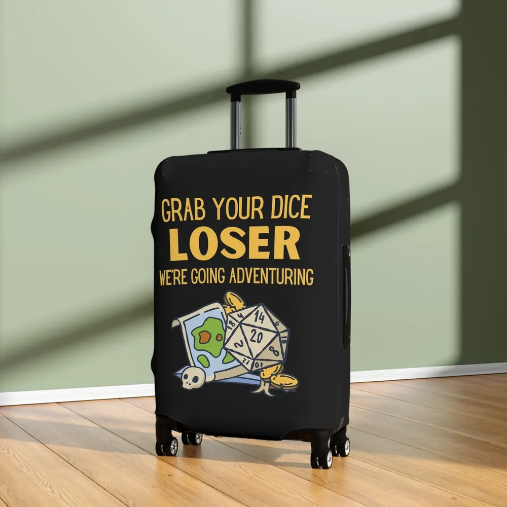 Grab Your Dice Loser Luggage Cover - 1
