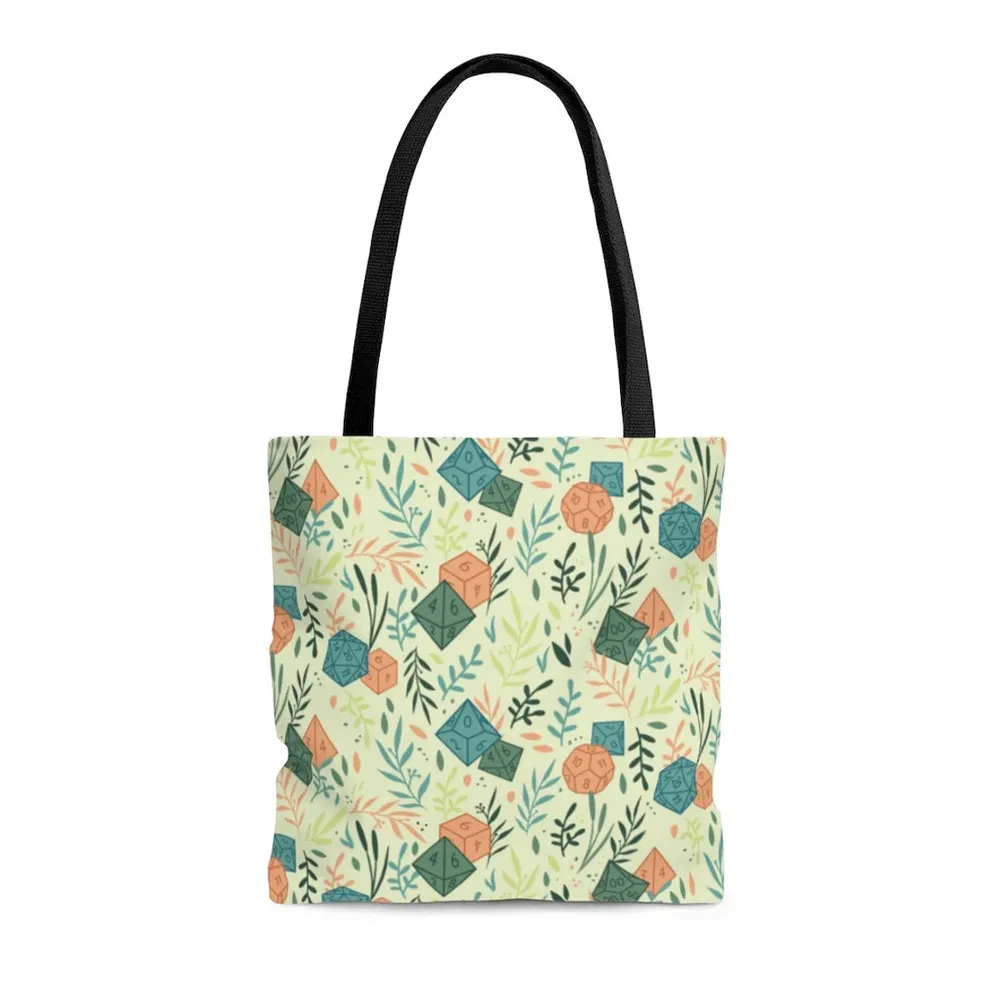 Plants And Dices Tote Bag - 1