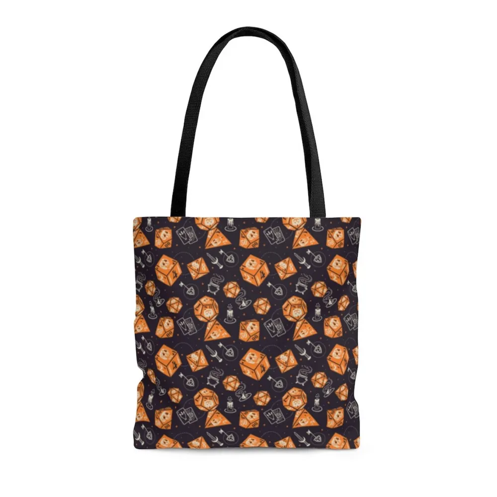 Halloween Spooky Dices Tote Bag - 1
