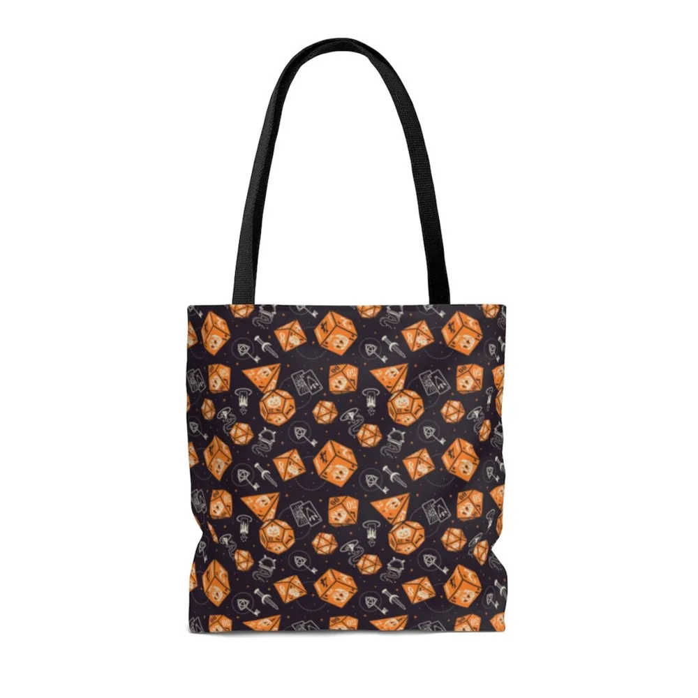 Halloween Spooky Dices Tote Bag - 2