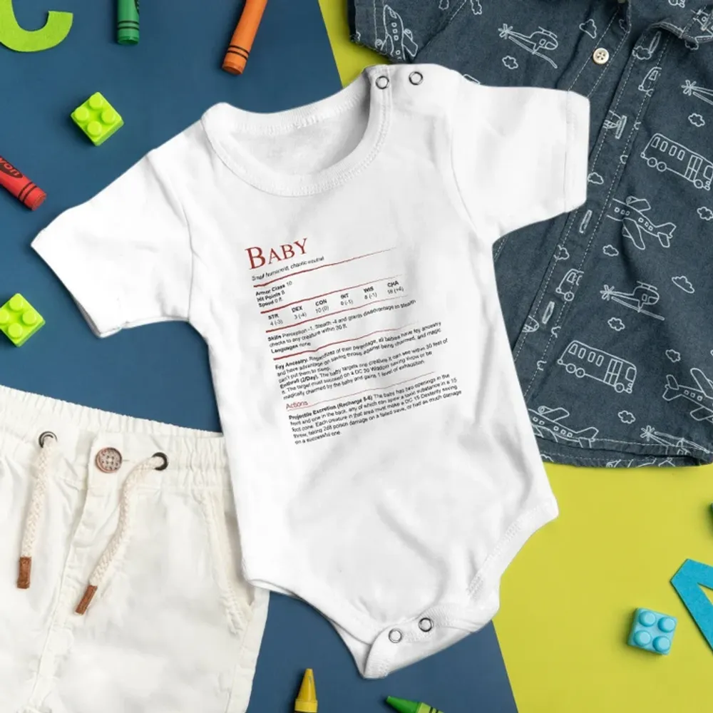 Baby Stats Bodysuit - 2