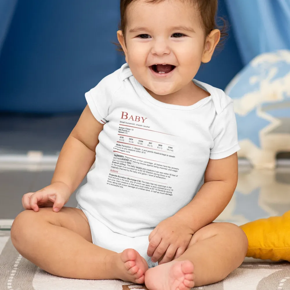 Baby Stats Bodysuit - 4