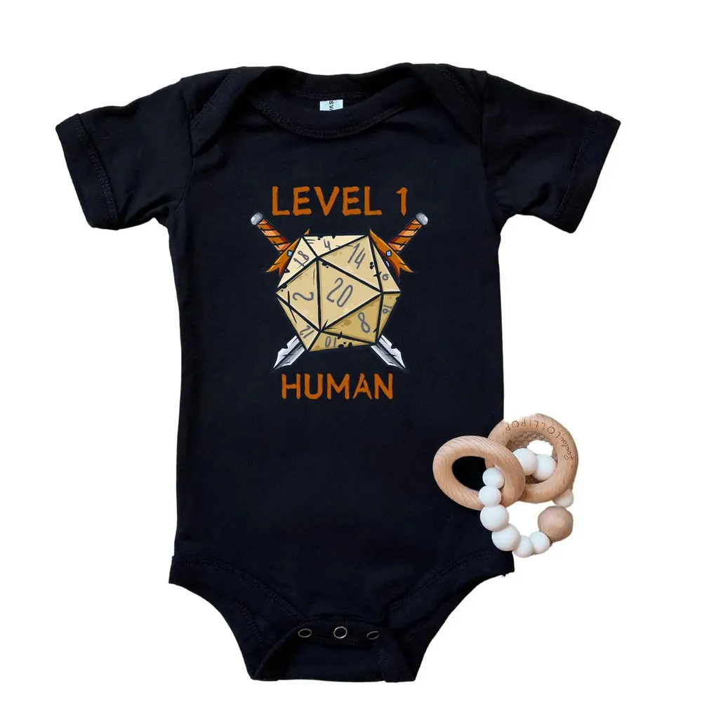 Level 1 Human Baby Bodysuit - 2