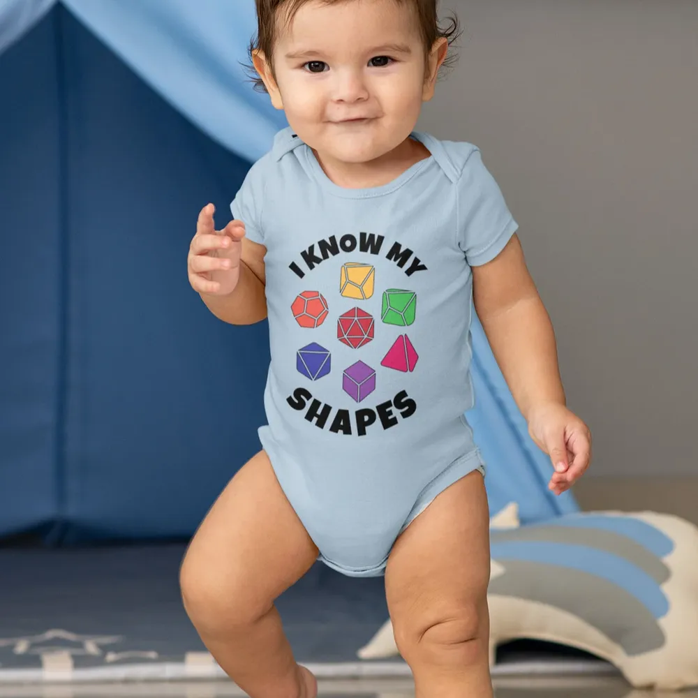 I Know My Shape Baby Bodysuit - 2