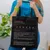 Librarian Stats Lined Tote Bag - 1