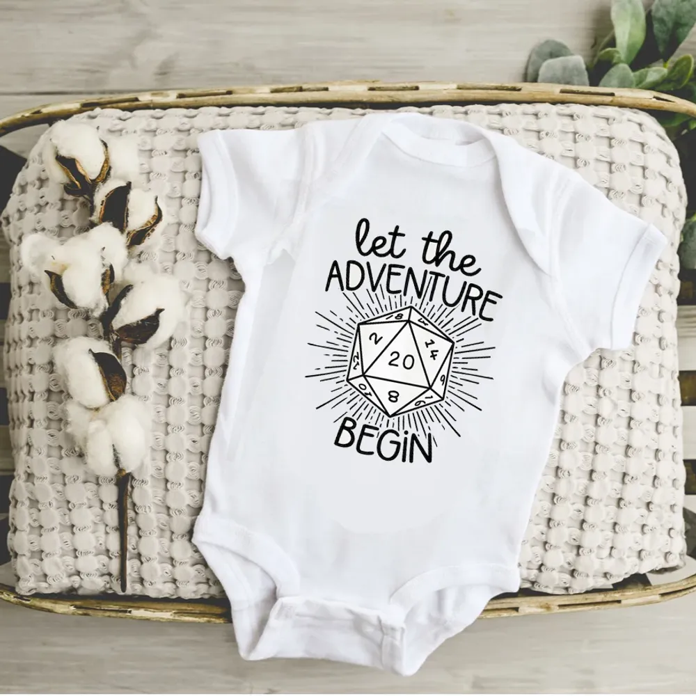 Let The Adventure Begin Baby Bodysuit - 1