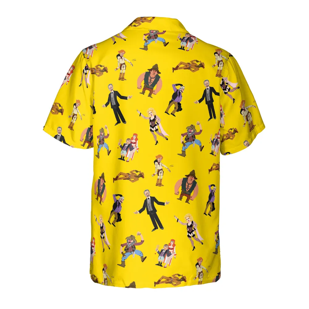 Blazing Saddles Characters Hawaiian Shirt - 3
