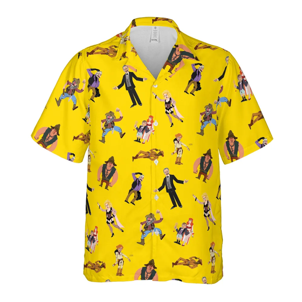 Blazing Saddles Characters Hawaiian Shirt - 2
