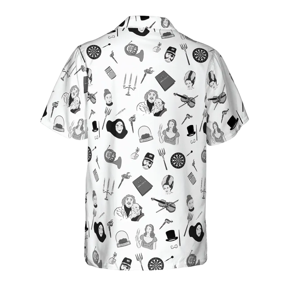 Pronounce Fronkenstein Young Frankenstein Hawaiian Shirt - 3