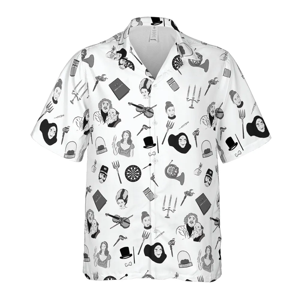 Pronounce Fronkenstein Young Frankenstein Hawaiian Shirt - 2