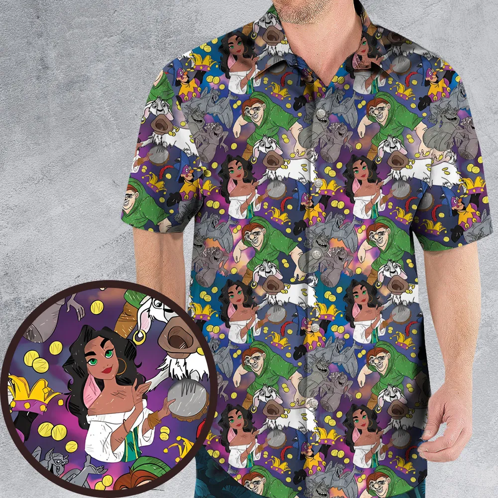 The Hunchback of Notre-Dame Hawaiian Shirt - 1