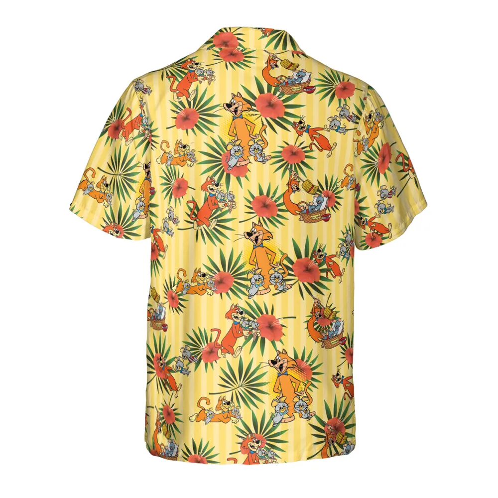 Pixie And Dixie And Mr. Jinks Hawaiian Shirt - 3