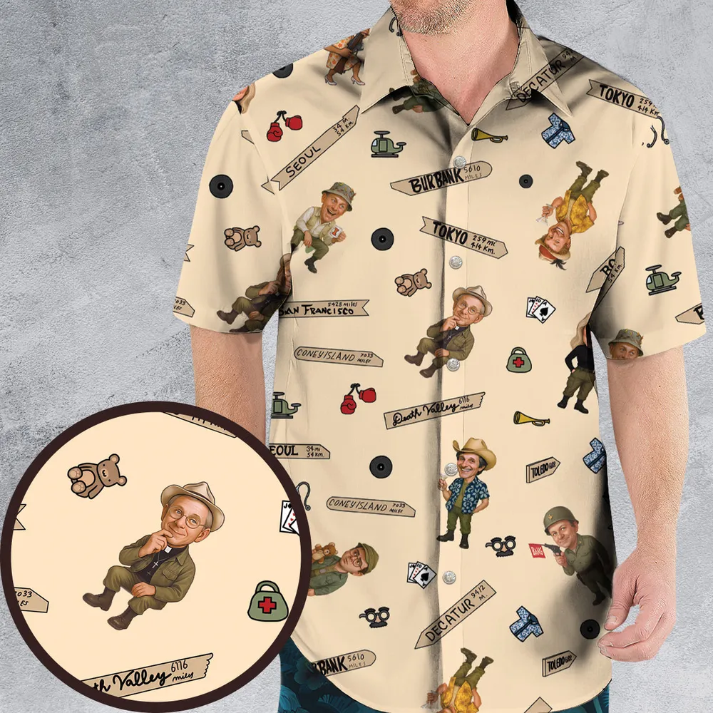 Best Care Anywhere in Korea M*A*S*H Hawaiian Shirt - 1