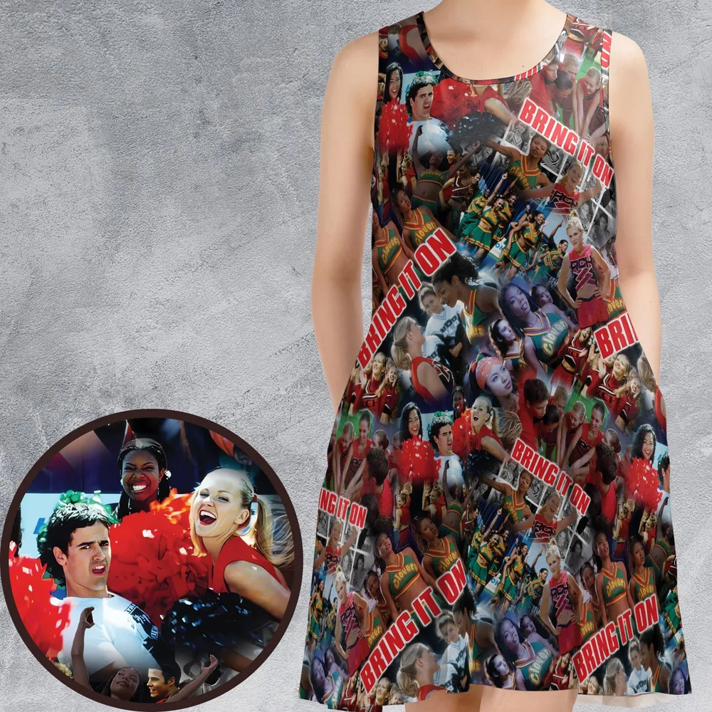 Bring It On Sleeveless Dress - 1