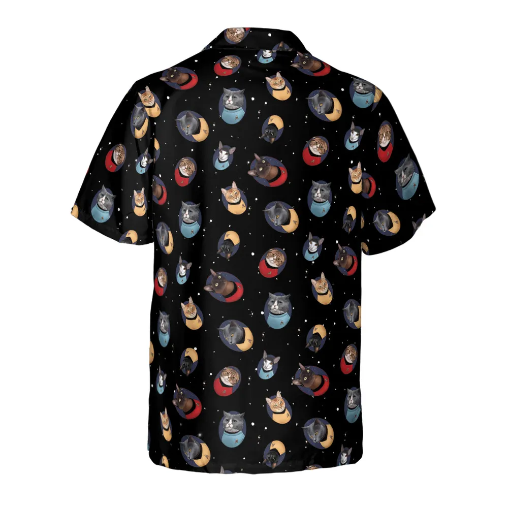 Live Long and Paws-purr Star Trek Hawaiian Shirt - 3