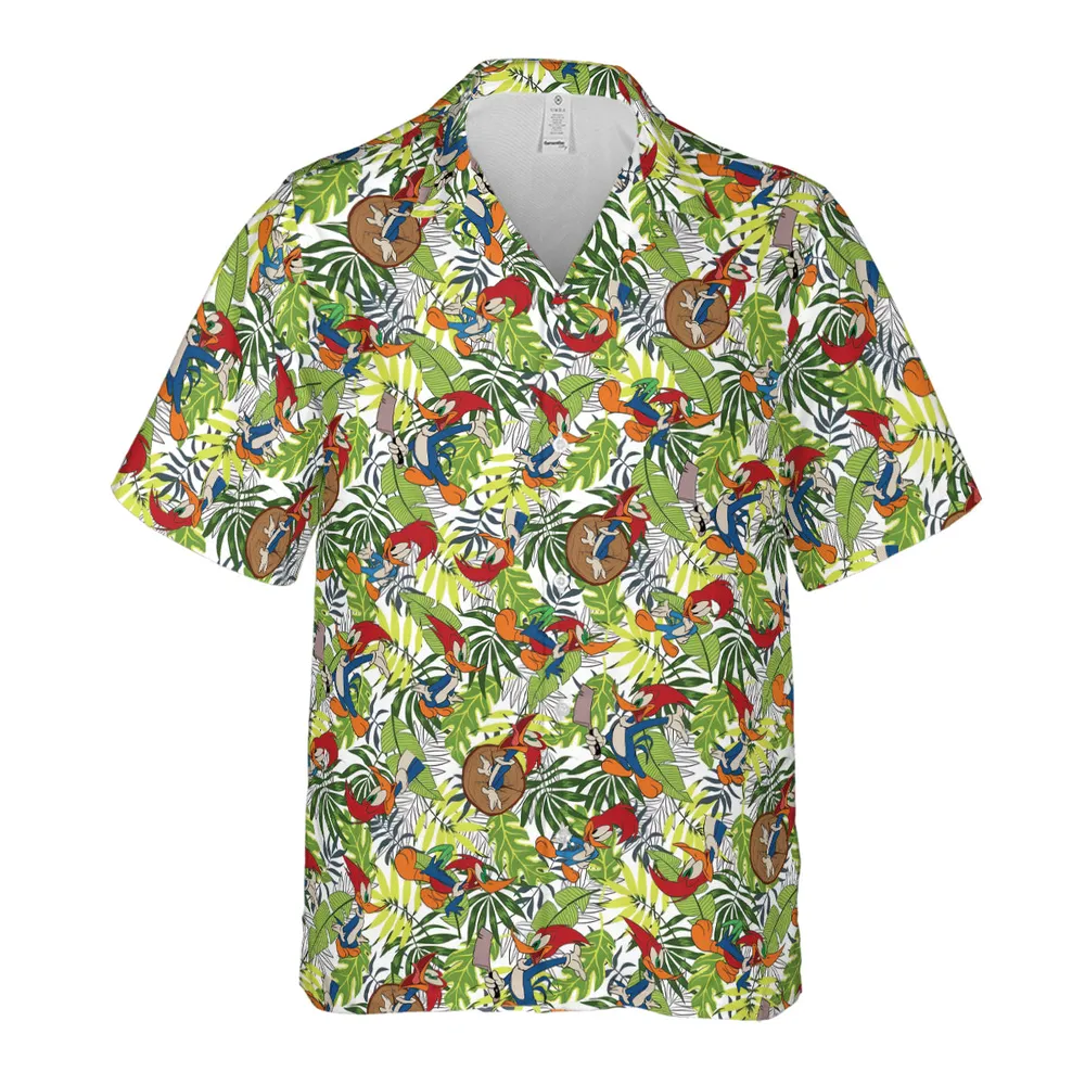 The New Woody Woodpecker Show Hawaiian Shirt - 2