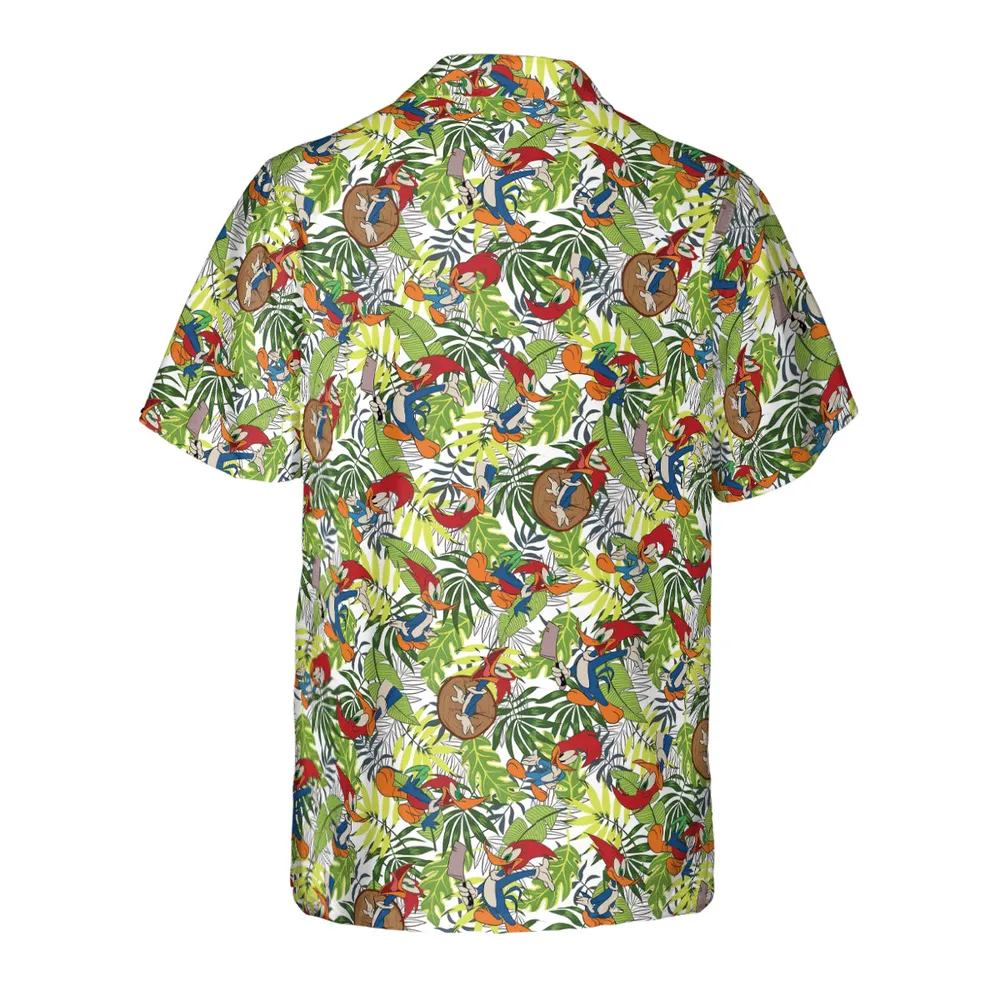 The New Woody Woodpecker Show Hawaiian Shirt - 3