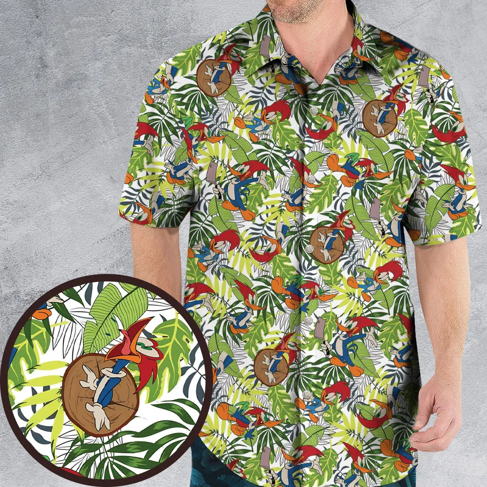 The New Woody Woodpecker Show Hawaiian Shirt - 1