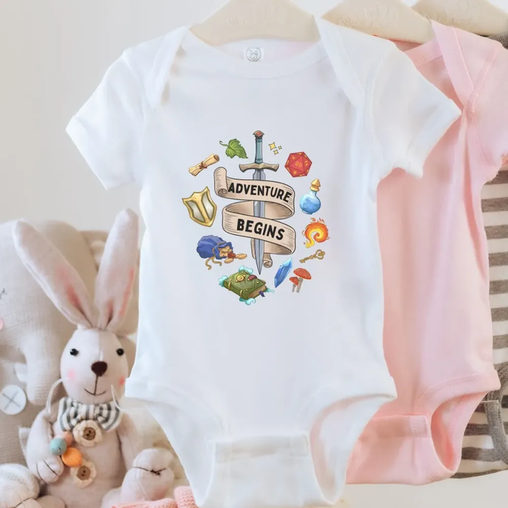 Adventure Begins Baby Bodysuit - 4