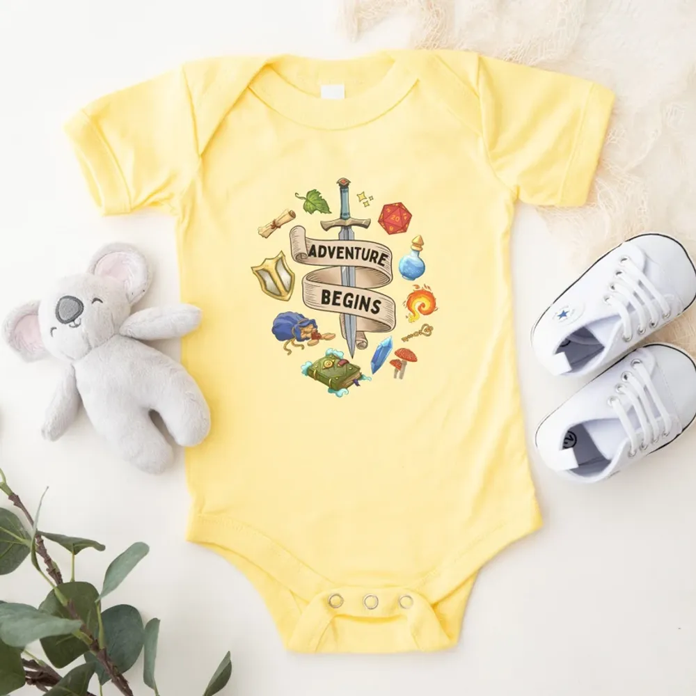 Adventure Begins Baby Bodysuit - 3
