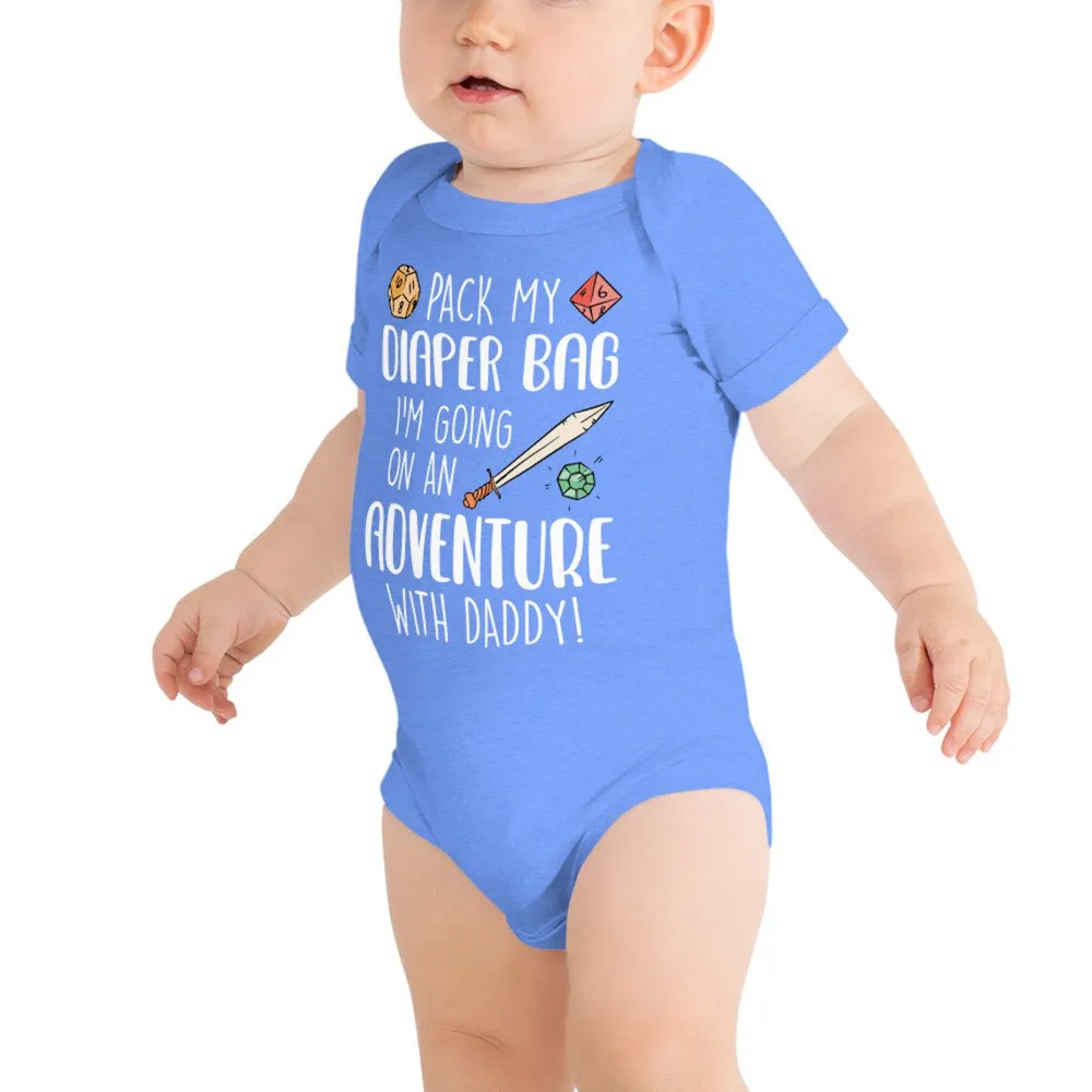 Pack My Diaper Bag Baby Bodysuit - 2