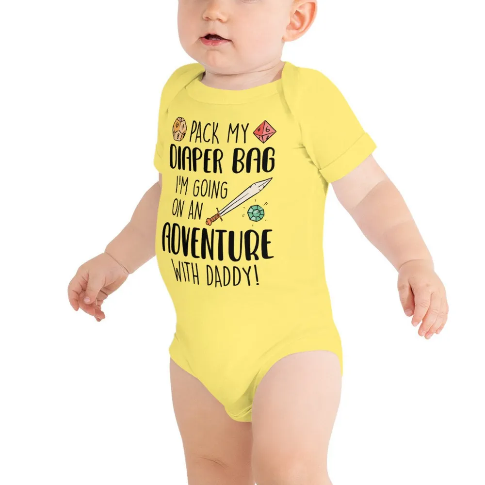 Pack My Diaper Bag Baby Bodysuit - 6