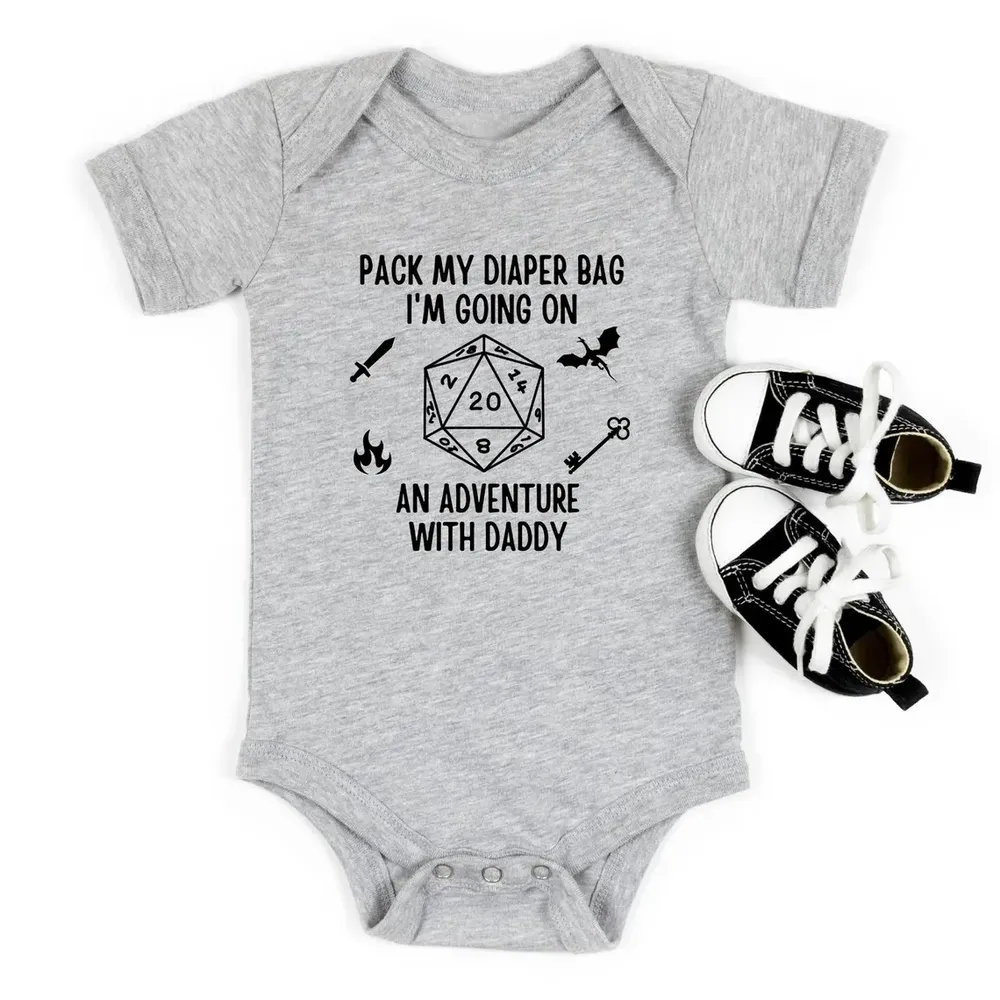 Pack My Diaper Bag 2 Baby Bodysuit - 2